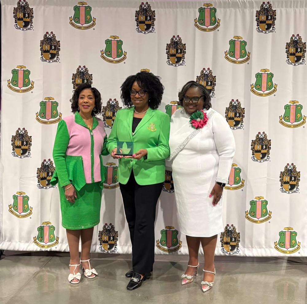 Danette Anthony Reed, Carol Wynn-Green, and Anika Wilson Starling with the 2026 Operational Excellence Award